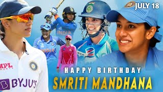 Smriti Mandhana Birthday mashup | july 18 | Happy Birthday Smriti Mandhana | Smriti Mandhana status