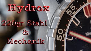 die Hydrox von Marcello C. - Automatik Armband Uhr / 220gr Stahl, Glas und Mechanik