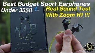 Best Sport Earphones For Under 35$!! Nasudake M8