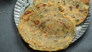 Pudina Paratha Recipe/Mint Leaves Paratha/Paratha Recipe/Parathas for Breakfast Recipe