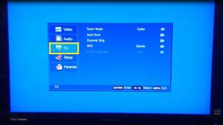 How to Scan for Channels on your QAM Tuner TV Set.