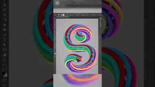 How to Create Cool Brush Strock Text in Photoshop | Photoshop Tutorial #shorts