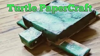 Minecraft Turtle PaperCraft