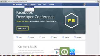 Creating a facebook app with dropbox for free