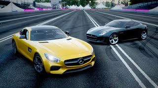 2015 Mercedes-AMG GT S vs 2015 Jaguar F-TYPE R Coupé - Forza Horizon 4!