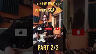 Great Practice - Converging Scales- Part 2 - How To Become a Better Bass Player? #music #basslesson