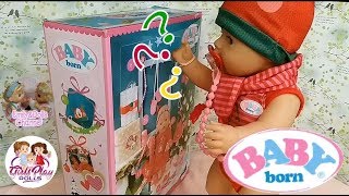 Baby Born Doll Videos| Opening Baby Born Advent Calendar 8th Surprise With Elly🎄It's A Bottle🍼🎁