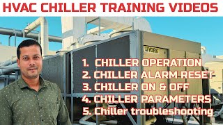 york chiller operation | york chiller troubleshooting | york chiller alarm reset | chiller operator