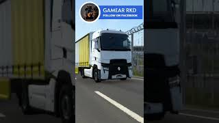 new truck on road #renault #trucksimulator2 #eurotrucksimulator #trending #shortsvideo #viral