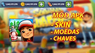 SUBWAY SURFERS APK MOD DINHEIRO INFINITO E TUDO LIBERADO ATUALIZADO DOWNLOAD MEDIAFIRE!