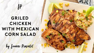 GRILLED CHICKEN WITH MEXICAN CORN IN A CUP | ESQUITES