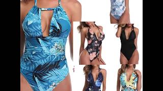 2020 beach swimsuit one piece swimwear for women