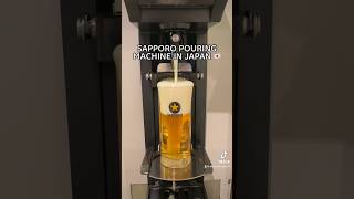 Sapporo Beer Machine in Japan 🇯🇵 #sapporo #japan #japanesebeer