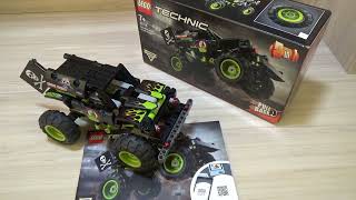 Конструктор LEGO Technic - MONSTER JAM GRAVE DIGGER МОНСТР ДЖЕМ МОГИЛЬЩИК (42118)