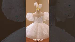 Experience the enchantment of Mia Princess luxury flower girl dresses. miaprincess.com