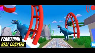 Dunia Game Fantasi - Real Coaster | Alesha Fun Zem Ngegame