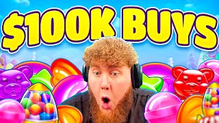 HUGE $100,000 SUPER BONUS BUYS ON SUGAR RUSH 1000