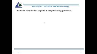 Critical Issues Related to the Purchasing Function ISO/IEC 17025:2005 – Section 4.6