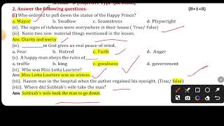 PSEB 10th class english sample paper solved |4 October 2024 English 10th class paper solved.