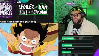 RAFFAVERSO REAGINDO - LUFFY CHEGA EM MARINEFORD | ONE PIECE - EP 466