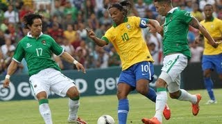 Ronaldinho Assits Vs Bolivia (06/04/2013)