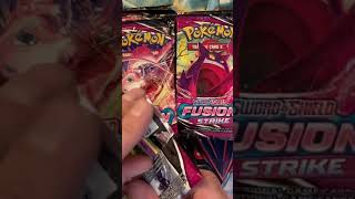 Fusion Strike secret rare pull! (Pokemon card opening)