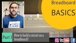 Part 1 Basics of Breadboards for Beginners | Measure Voltage and Current using DMM