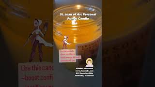 Joan of Arc Personal Power Candle