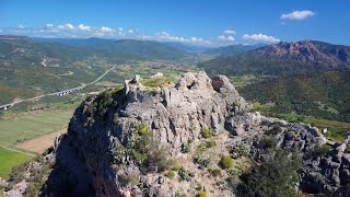 Castello di Quirra (Sardinia - Villaputzu) aerial drone