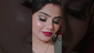 green glitter eye makeup #eyemakeup #shortvideo #videos #short #simpal #glittereye