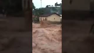 Sad happenings, Flood in Rwanda