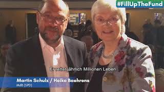 Martin Schulz und Heike Baehrens #FillUpTheFund