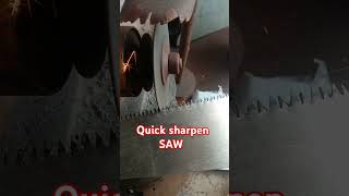 Quick sharpen SAW