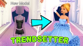 Playing Dress To Impress Until I Hit TRENDSETTER in DTI on Roblox