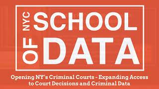 12 Opening NYs Criminal Courts   Expanding Access to Court Decisions and Criminal Data