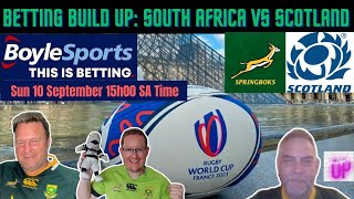 South Africa v Scotland Betting Build Up