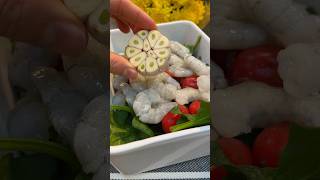 Shrimp and rice recipe #shorts #reels #youtubeshorts #recipe #shrimp #rice