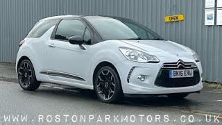 2016 (16) Ds DS 3 1.6 BlueHDi DStyle 3dr - ULEZ - £0 road tax for sale @rostonparkmotors Nuneaton