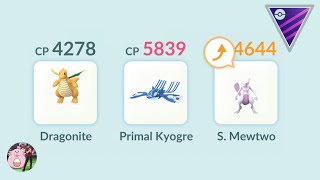 This Primal Kyogre Team is BROKEN (Mega Master League)