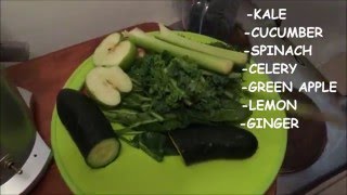 Juicing recipe - GREEN FOR LIFE!!