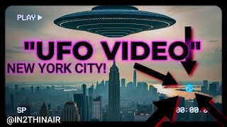 🤯 WILD "UFO" Sighting! Over NEW YORK CITY! Broad DAYLIGHT!