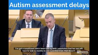 Autism assessment delays a real concern in Lanarkshire