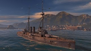 World of Warships (CBT): Kawachi gameplay HD