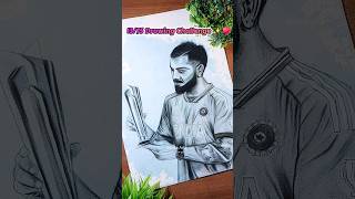 🥀✨️ T20 Champion 🏆✨️ Virat Kohli Drawing  || #shorts #t20worldcup