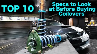 10 Things to Look at Before Buying Coilovers for a Daily Driver or Track Car