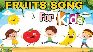 Yummy fruits song | Nursery Rhymes for kids ✨️