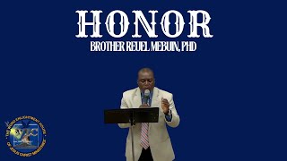 Bible Study: Honor - Sunday August 11, 2024