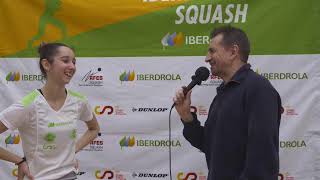 CAMPEONATO DE ESPAÑA DE SQUASH IBERDROLA 2023. TERCER Y CUARTO PUESTO