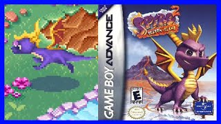 Spyro 2: Season of Flame Gameplay (Game Boy Advance)