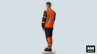 73185 Insulator jacket UC ME zip in HI VIS CL2 orange